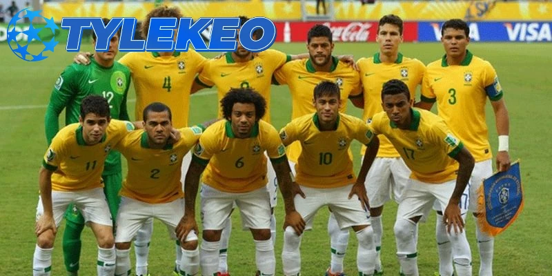 Brazil – Đội tuyển giữa nhiều cúp Tỷ lệ kèo vô địch thế giới nhất